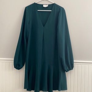 Brand new ASOS forest green dress.